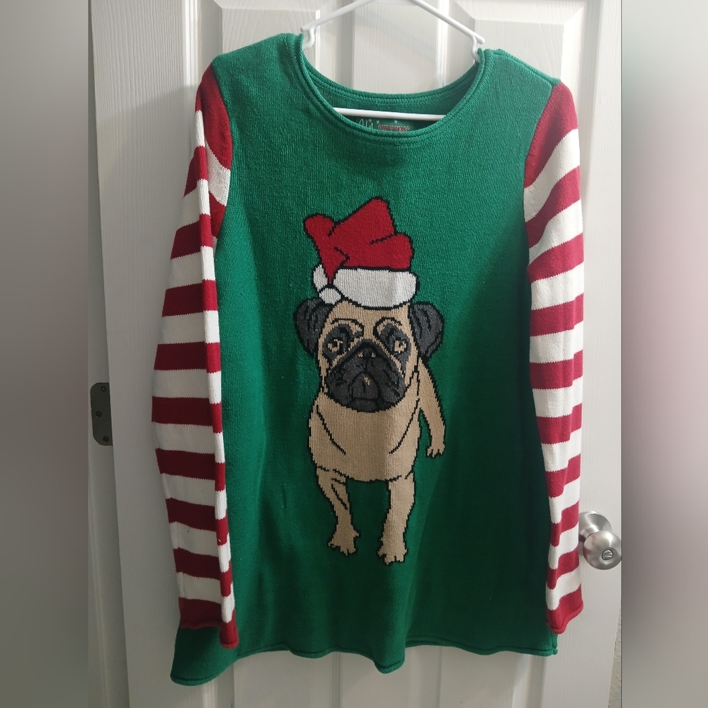 Ugly Christmas Sweater. Work Once For Our Ugly Christmas Sweater Party